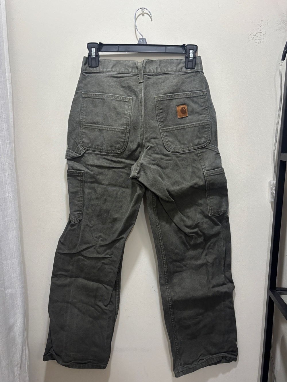 Carhartt Y2K Cargo Work Pants – Charcoal Gray/Green